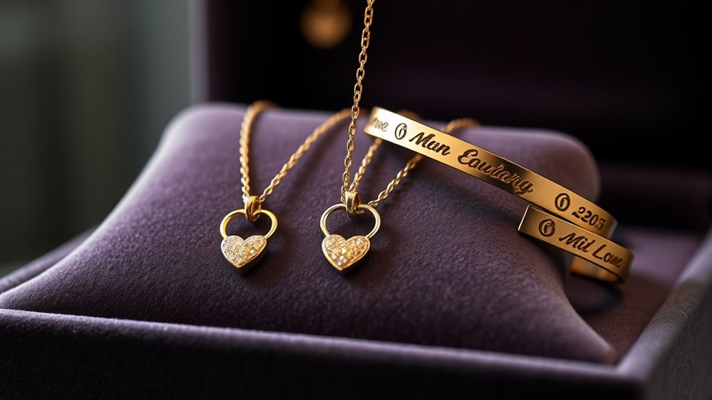 meaningful durable matching jewelry