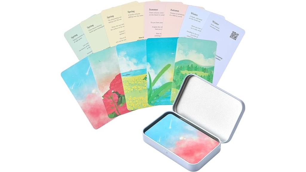 meditation cards in case