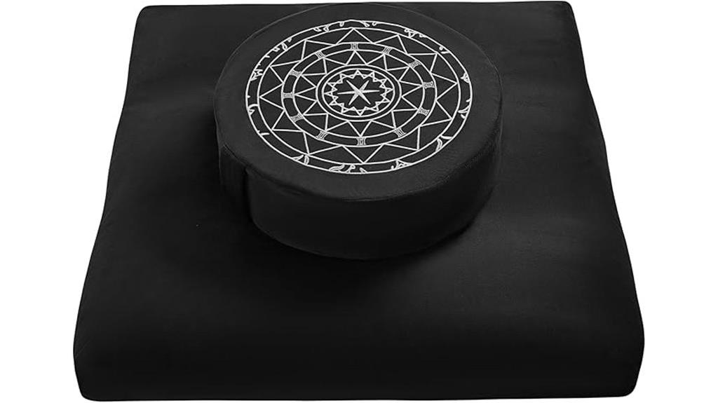 meditation cushion with hull