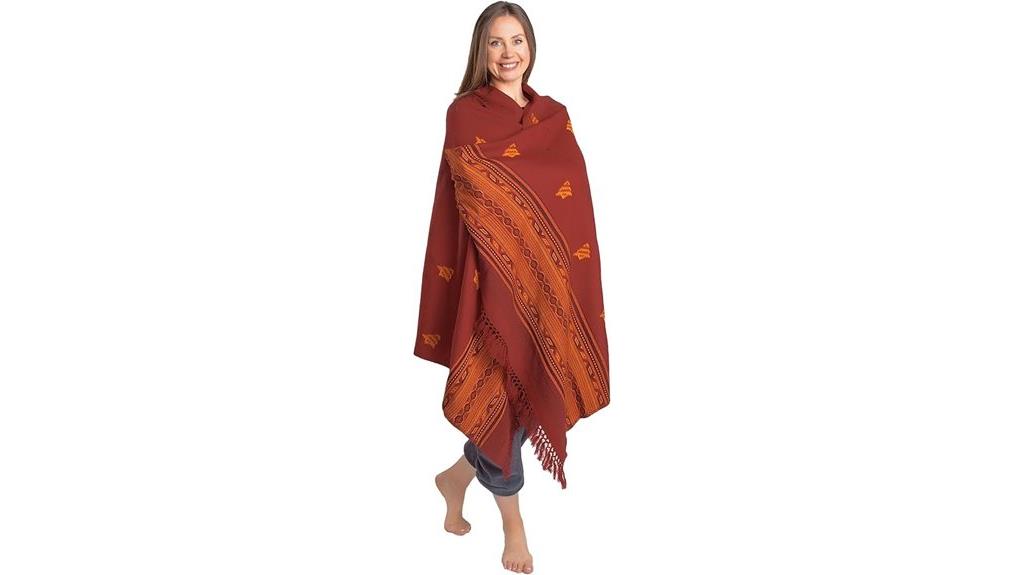 meditation shawl or blanket