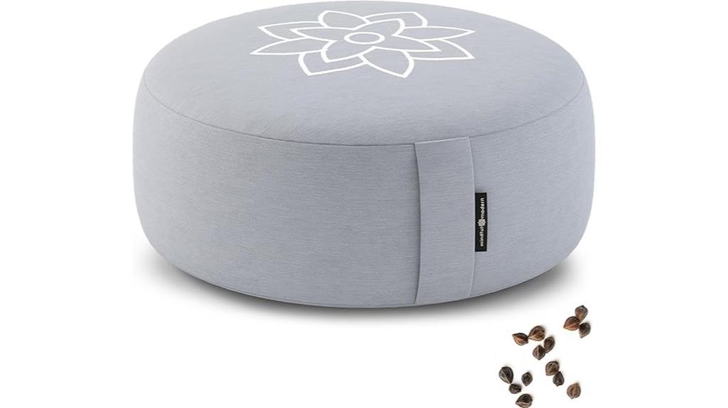 modern large cushion with removable cover