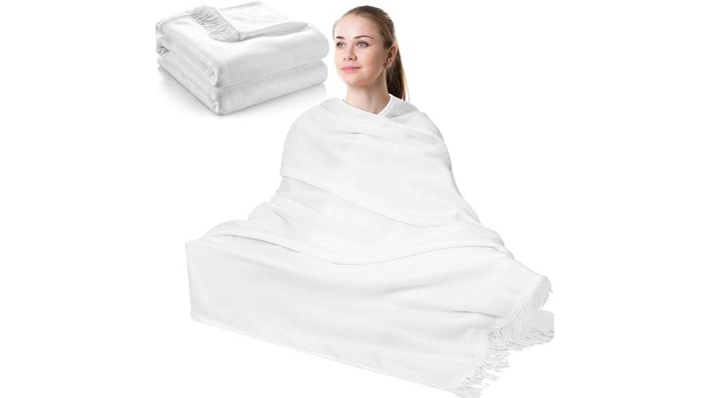 oversized meditation shawl blanket