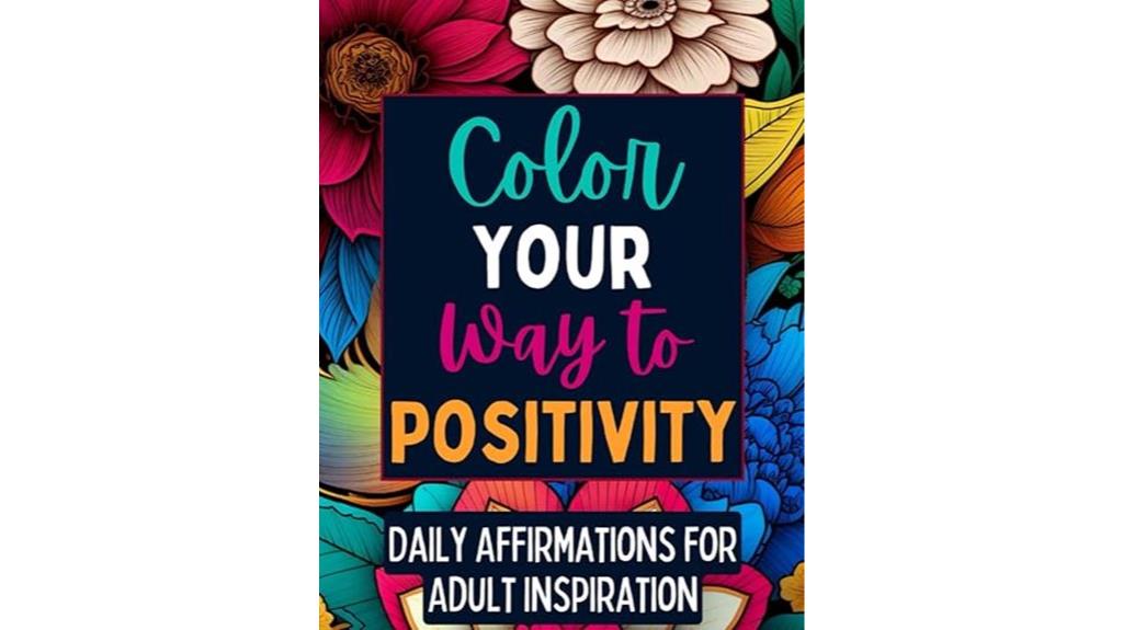 positive affirmations coloring book