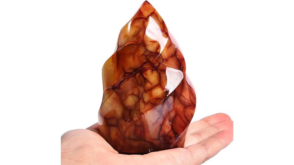 red agate flame obelisk