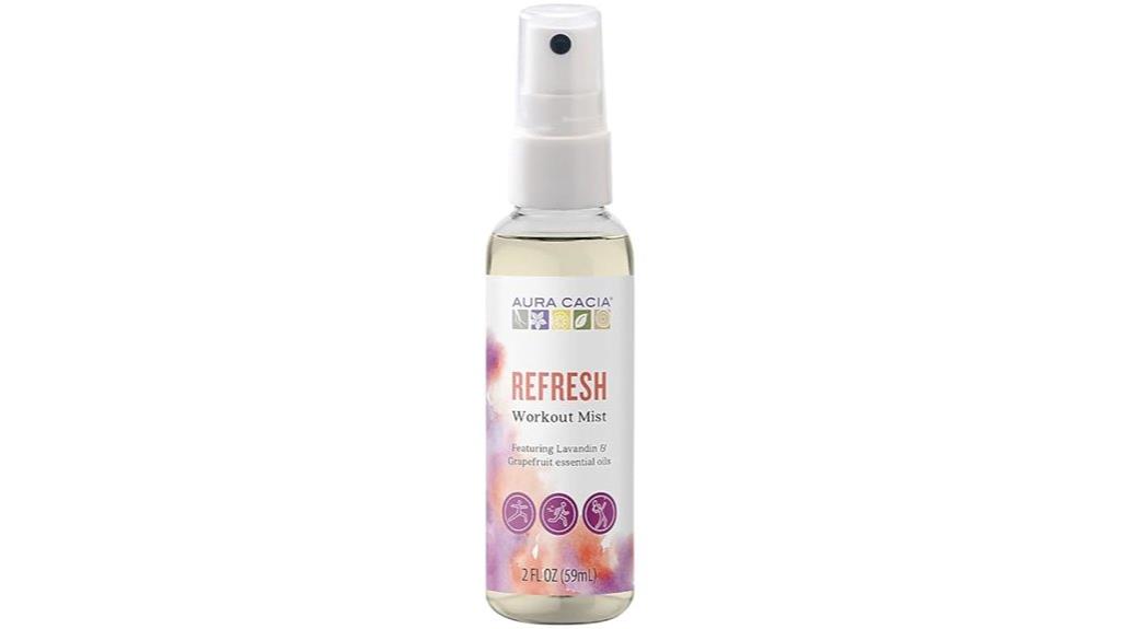 refreshing workout mist 2 oz