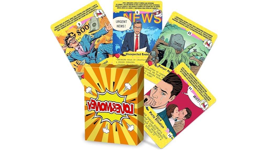 retro card deck for prosperity