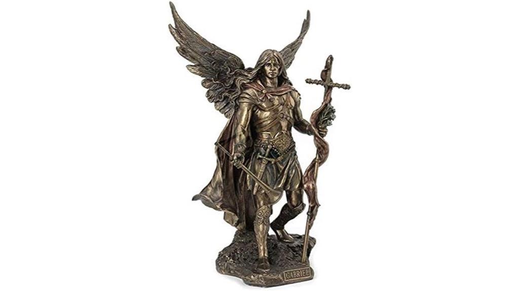 saint gabriel angel sculpture