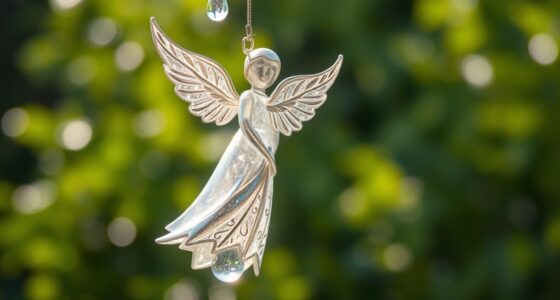 serene angel wind chimes