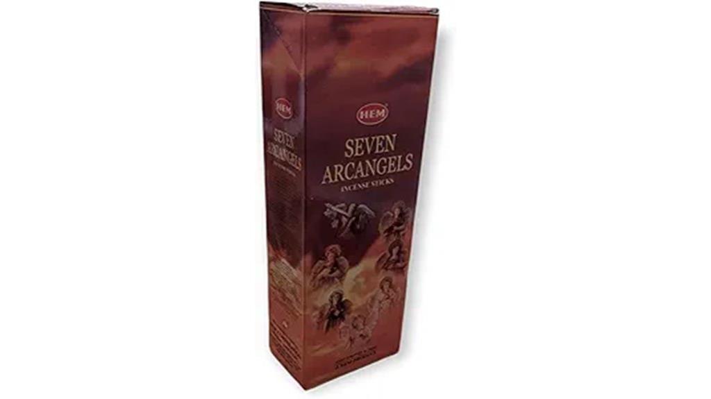 seven arcangels incense box