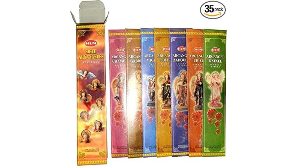 seven archangels incense box