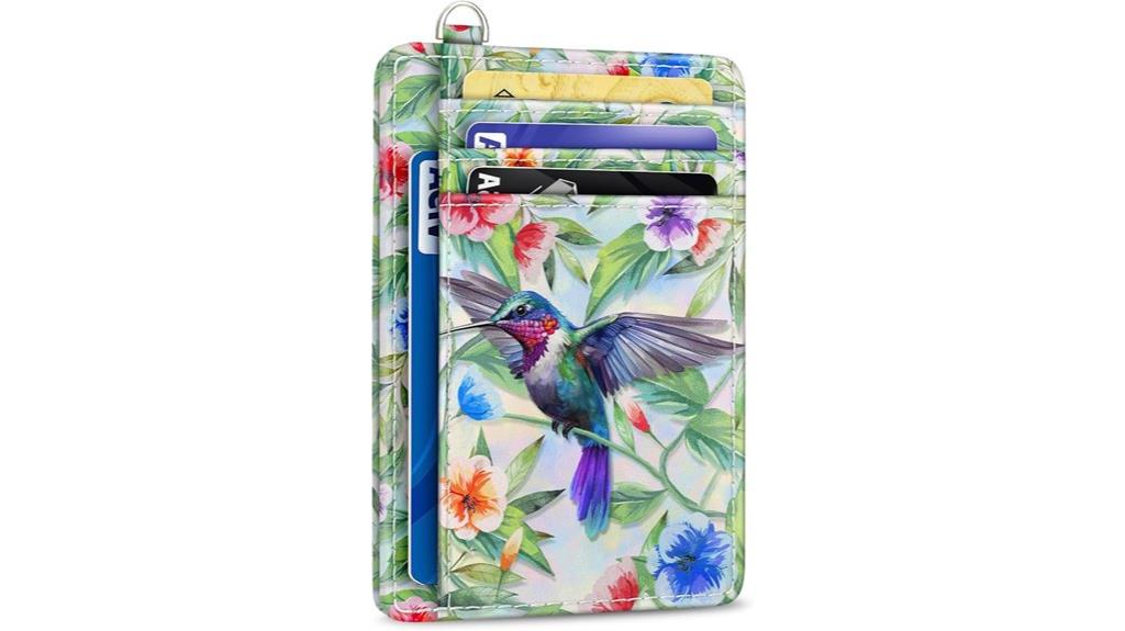 slim rfid card wallet