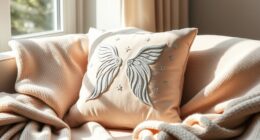 spiritual angel pillow decor