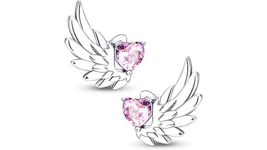stylish silver earrings