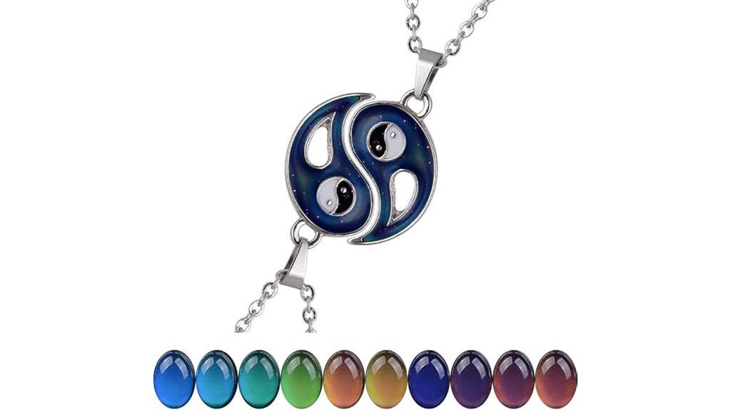 tai ji yin yang necklace