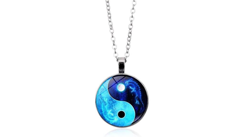 taoist yin yang necklace