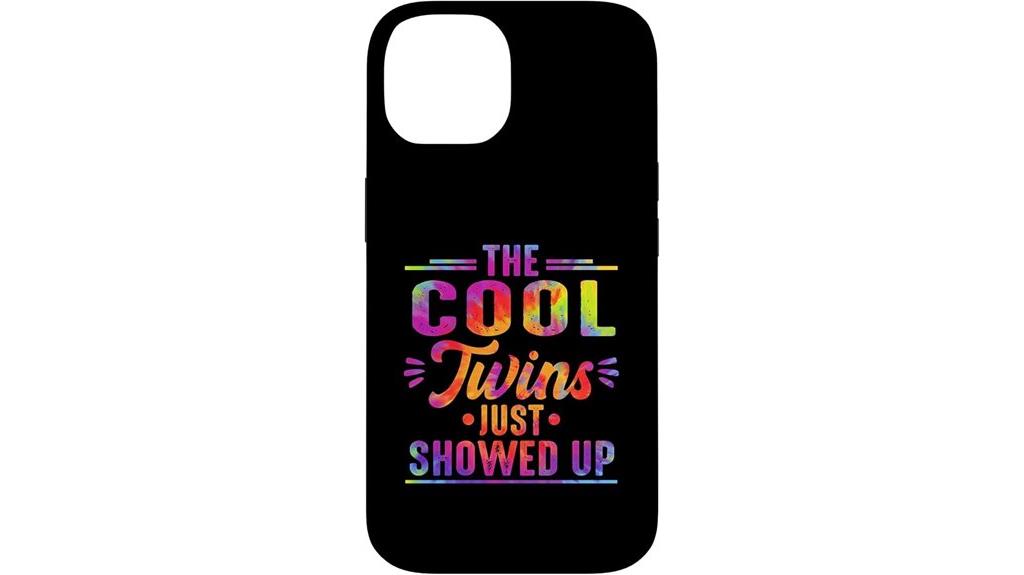 tie dye twin flame case