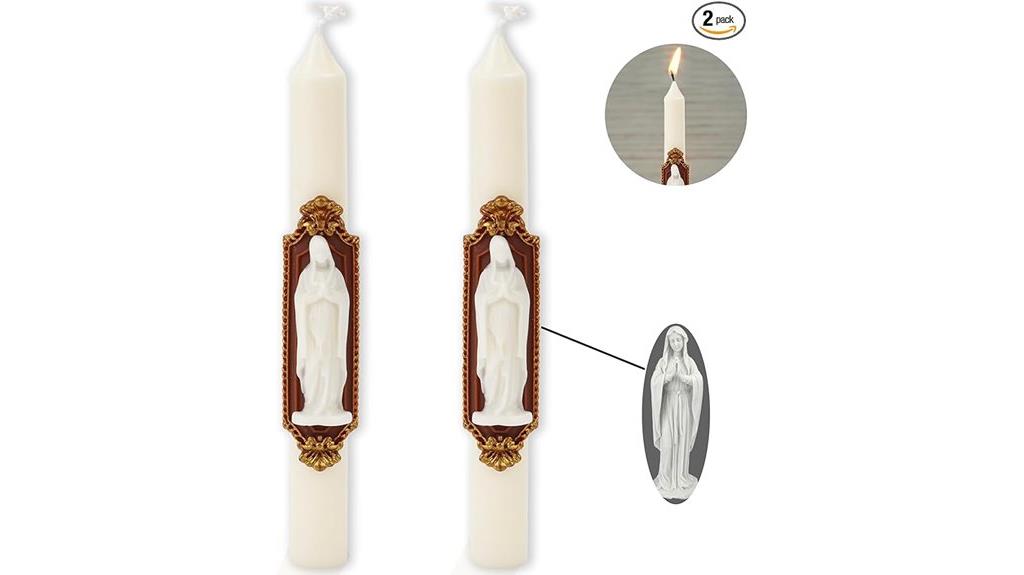 tonttu baptism candle set