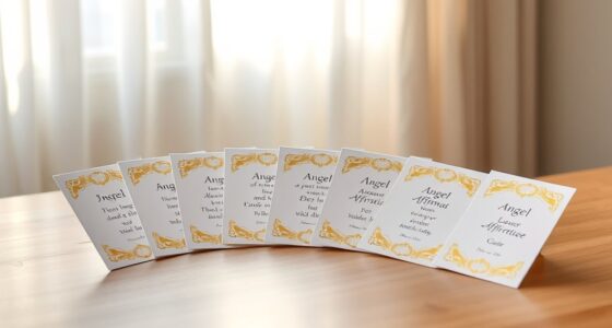 top angel affirmation card list