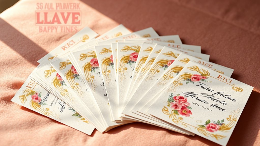 twin flame affirmation cards