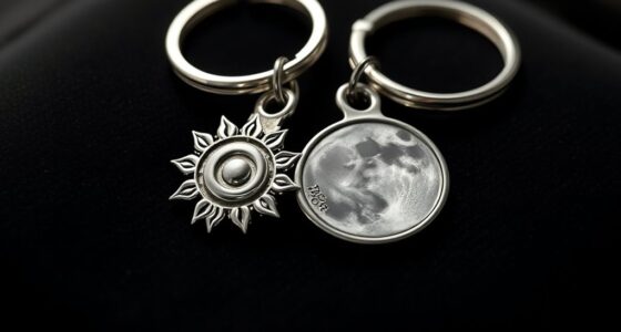twin flame connection keychains