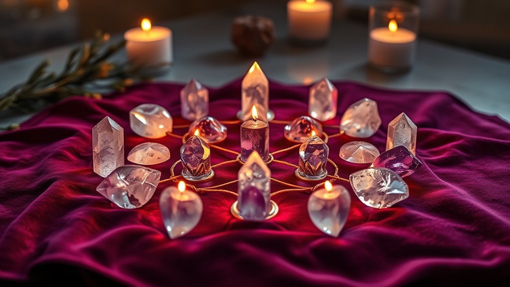 twin flame crystal grids