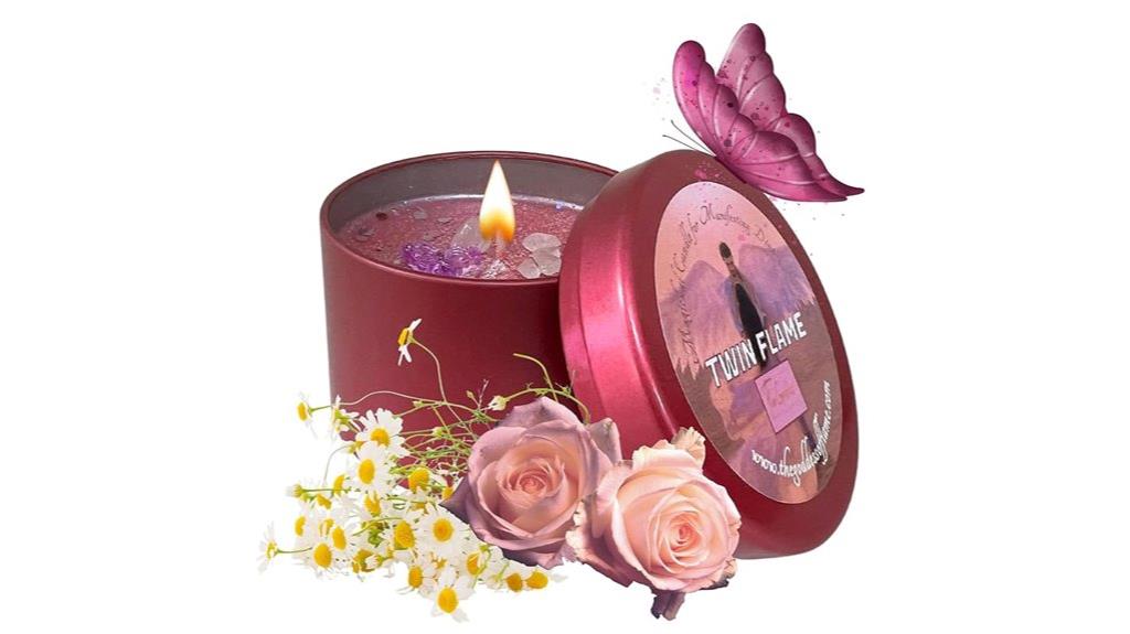 twin flame love candle