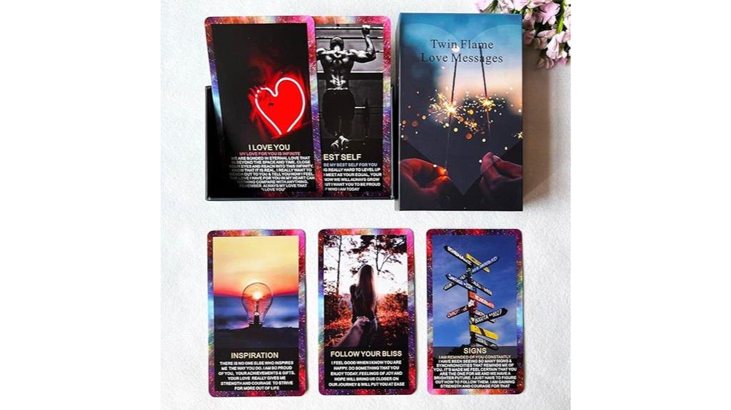twin flame oracle card deck