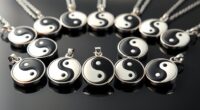 twin flame yin yang pendants