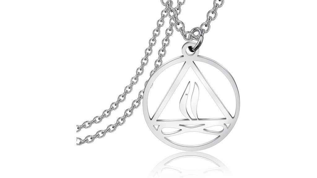 twin flames flame necklace