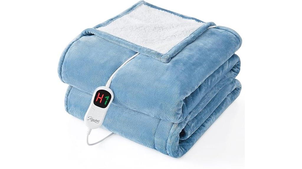 twin sized heated blanket
