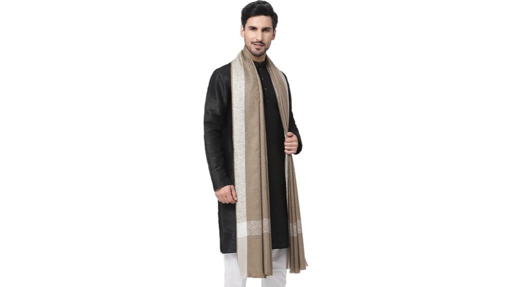 unisex oversized meditation wrap