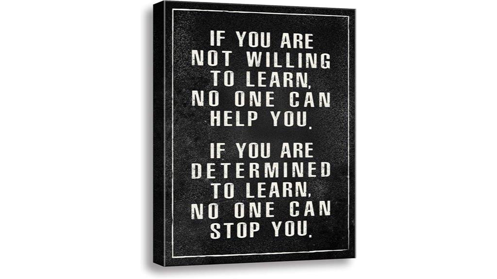 uplifting inspirational wall decor