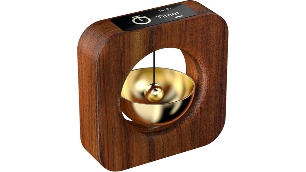 wooden timer cube