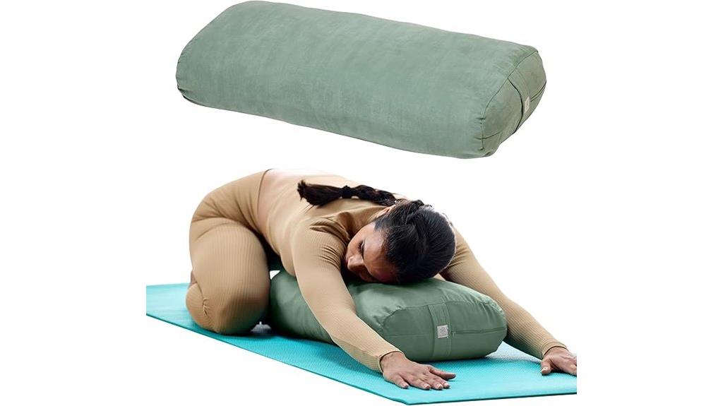 yoga bolster for relaxation