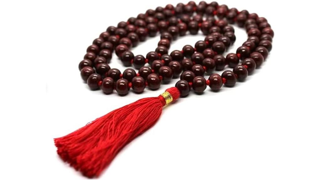 108 beaded prayer necklace