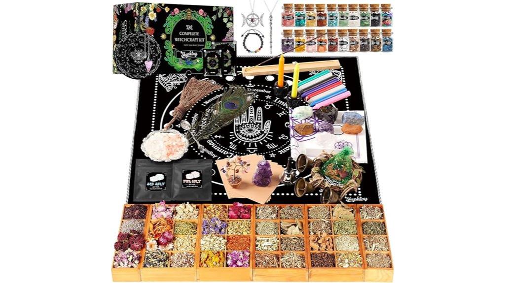 150 piece witchcraft supply kit
