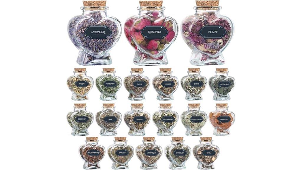 20 piece dried herb set