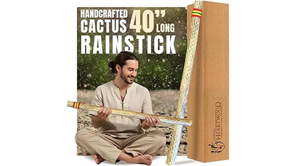 african inspired rainstick from chile
