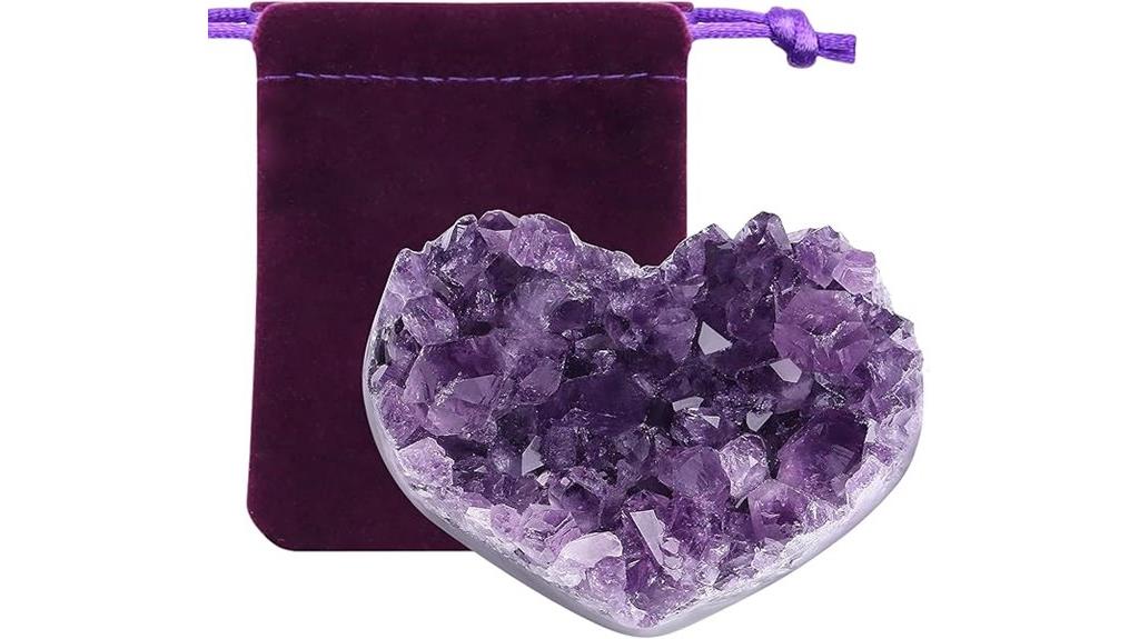 amethyst healing crystal cluster