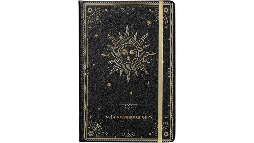artfan hardcover journal with pocket