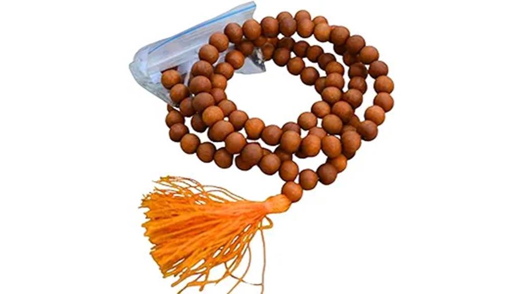 authentic 8mm sandalwood mala