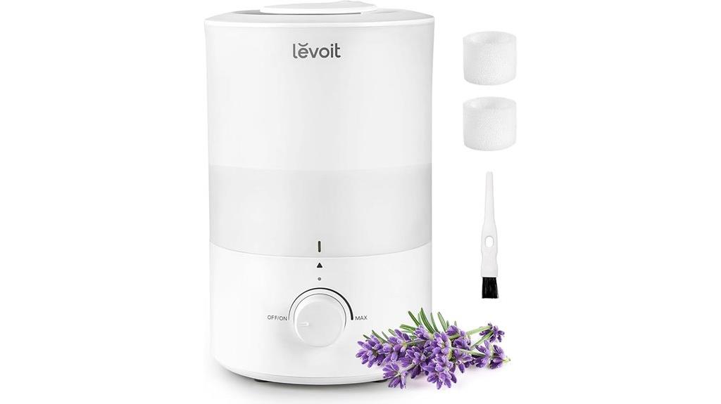 bedroom humidifier with large tank