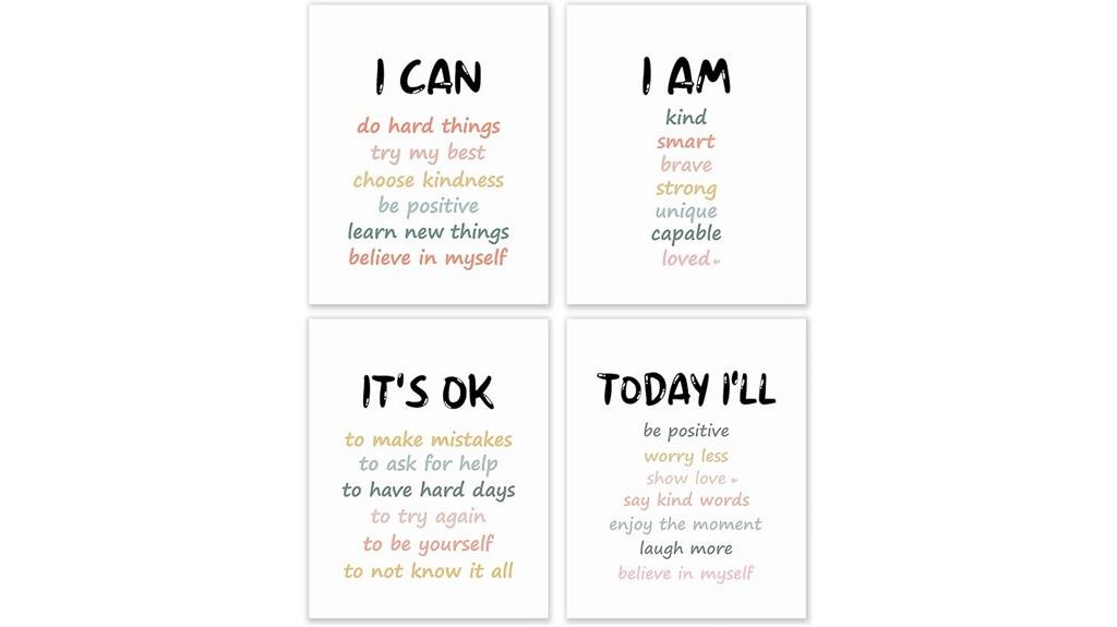 beserh affirmation wall decor