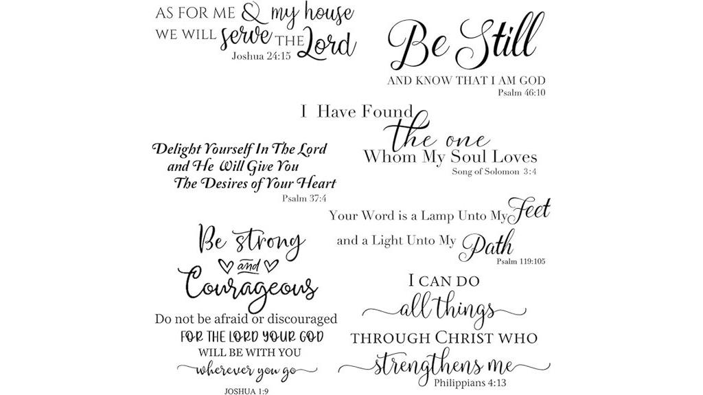 bible verse wall decals
