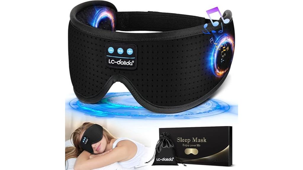 bluetooth eye mask headphones