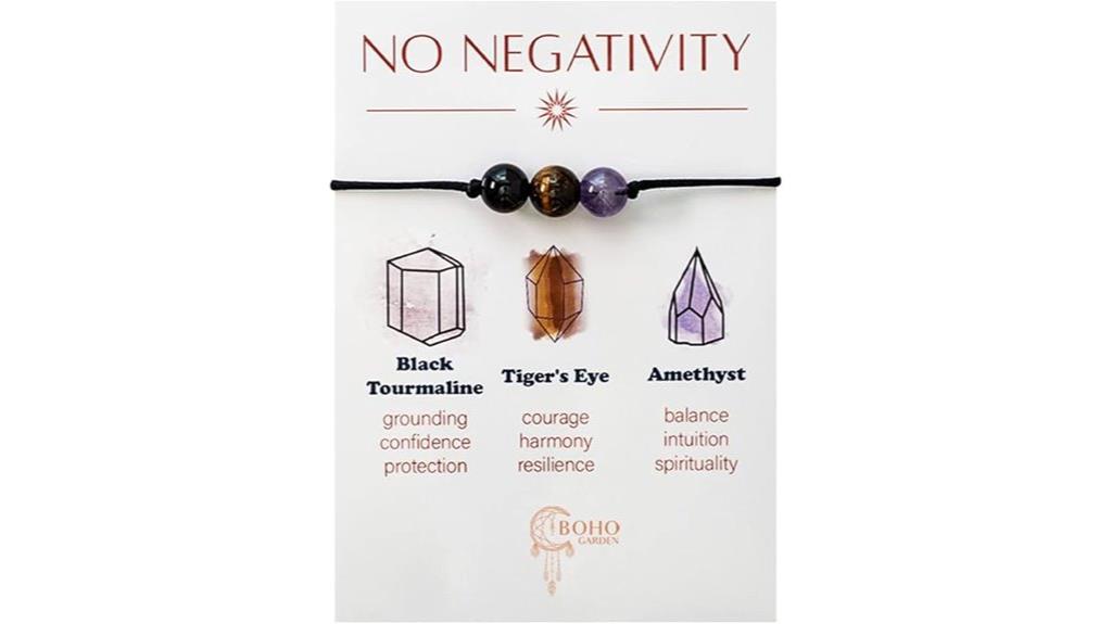 boho gemstone healing bracelets