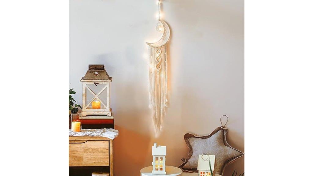 boho woven wall hanging