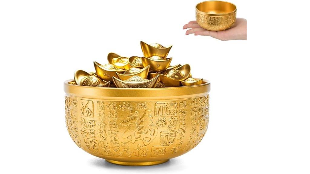 brass wealth and luck bowl