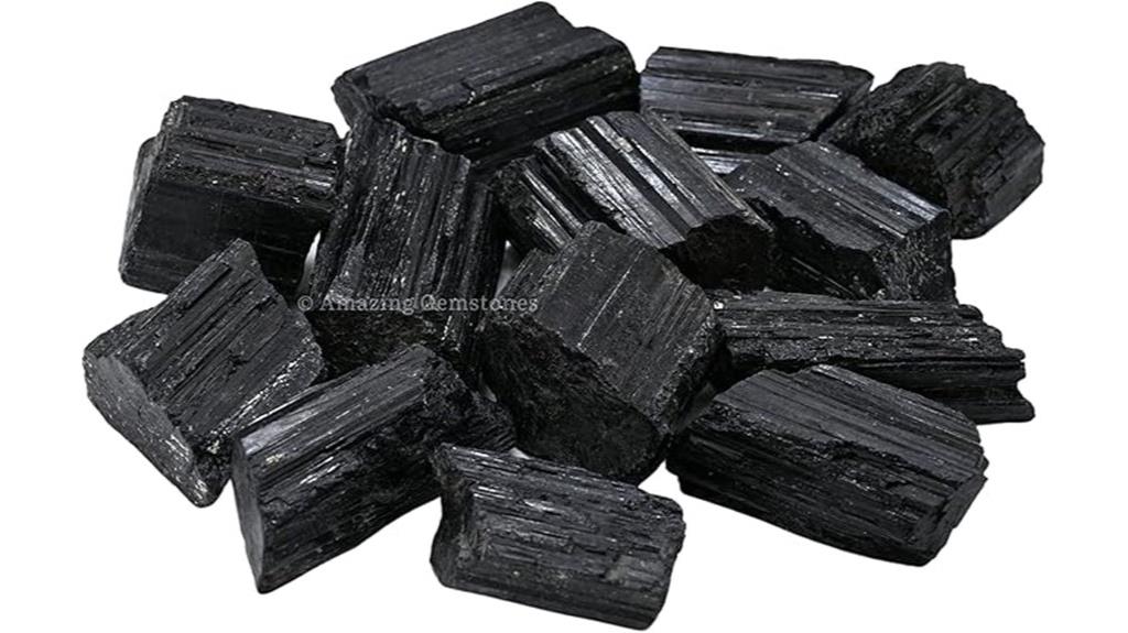 bulk black tourmaline stones