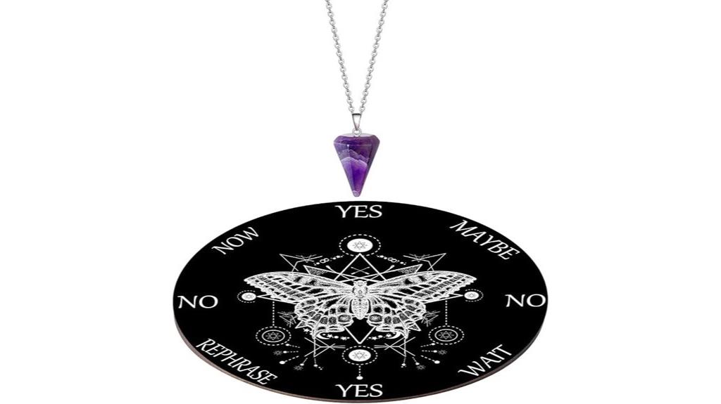 butterfly pendulum dowsing kit